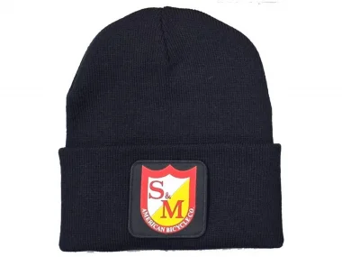 S&M Bikes "Dense Cuffed" Beanie - Black