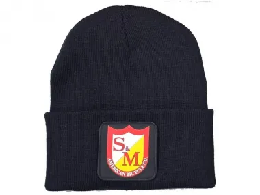 S&M Bikes "Dense Cuffed" Beanie Mütze - Black