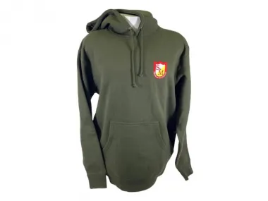 S&M Bikes "Pocket Shield" Hooded Pullover - Olive