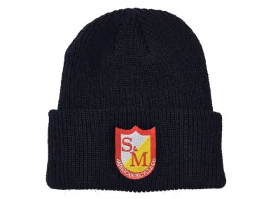 S&M Bikes "Ribbed Cuffed" Beanie - Black
