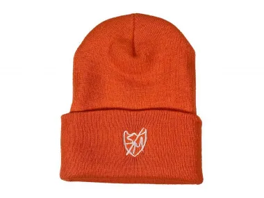 S&M Bikes "Sharpie Shield" Beanie - Orange