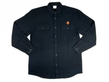 S&M Bikes "Shield Flanell Heavy" Jacke - Black