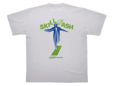 Skilldash "Hard To Exlain Run" T-Shirt - White