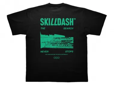 Skilldash "The Search Ledge" T-Shirt - Black