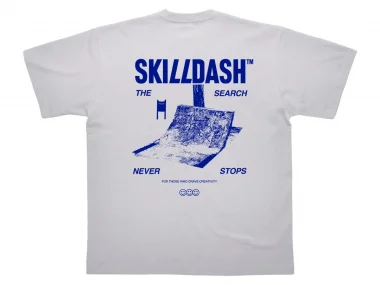 Skilldash "The Search Quarter" T-Shirt - White
