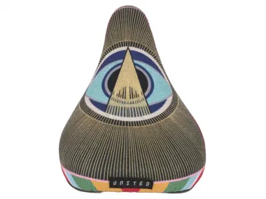 United Bikes "Monocle Fat Stealth" Pivotal Sattel