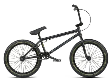 wethepeople "Arcade" BMX Bike - Matt Black (Camo-Tires)