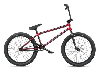 wethepeople "Audio 22" BMX Cruiser Bike - 22 Inch | Matt Aqua Red