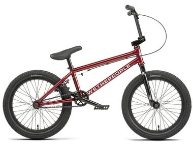 wethepeople "CRS 18" BMX Bike - 18 Inch | Translucent Red