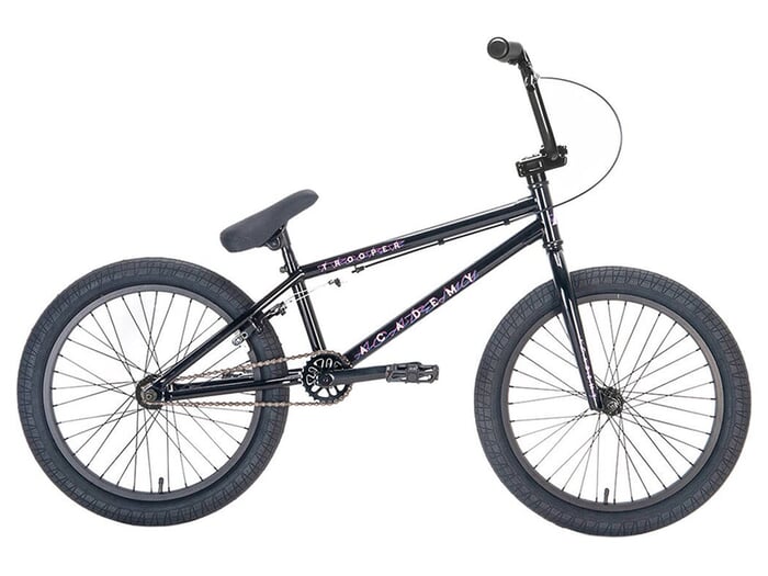 Academy BMX "Trooper" BMX Bike - Gloss Black/Polished