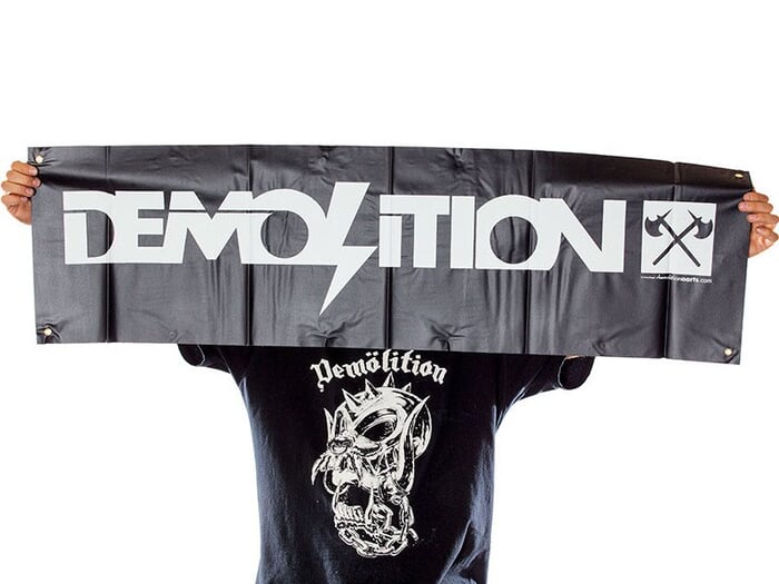 Demolition "Parts" Banner