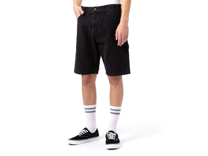 Dickies "Duck Canvas Shorts" Short Pants - Stone Washed Black