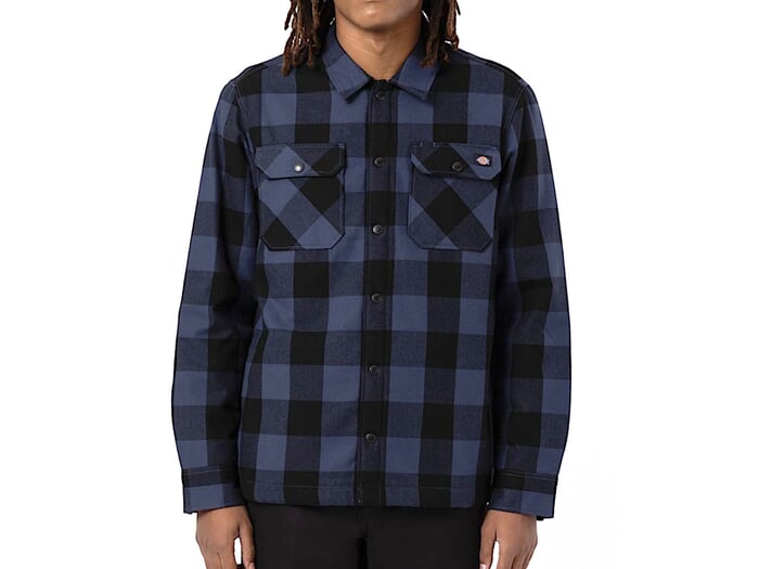 Dickies "Lined Sacramento" Shirt - Navy Blue