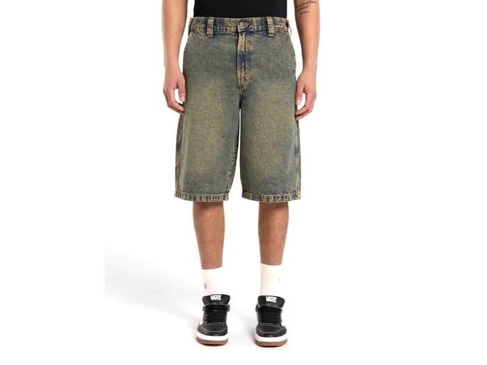 Dickies "Madison Denim Short" Short Pants - Yellow Fade Indigo