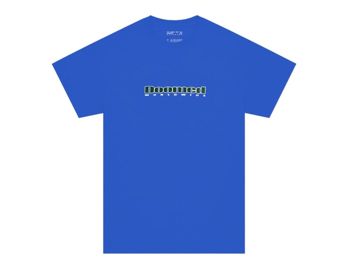 Doomed Brand "Braintree Tee" T-Shirt - Royal Blue