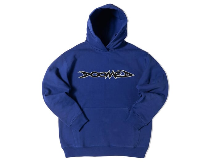 Doomed Brand "High Point" Hooded Pullover - Royal Blue