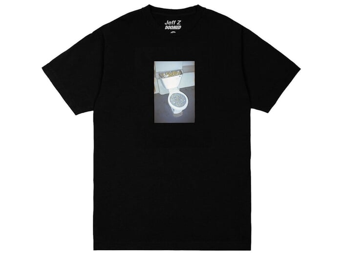 Doomed Brand X Jeff Z "Ashtray" T-Shirt - Black