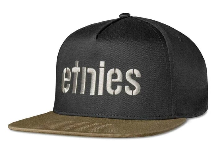 Etnies "Corp Snapback" Kappe - Black/Brown