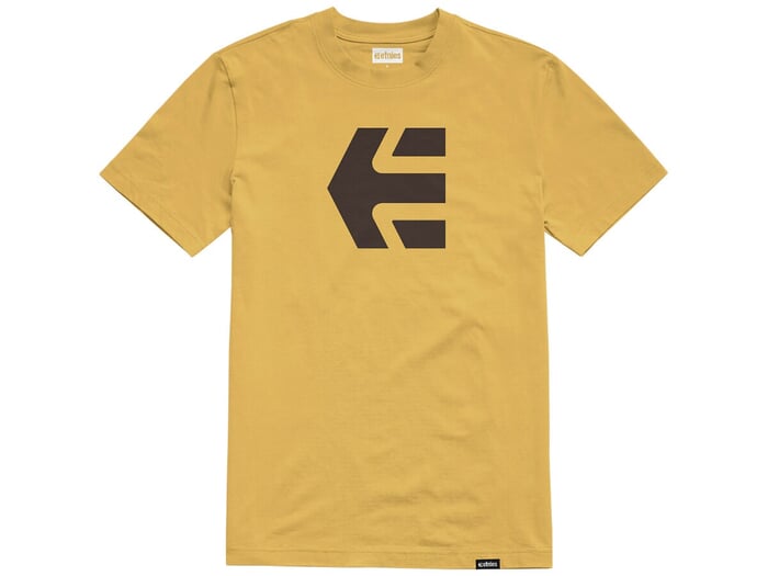 Etnies "Icon Tee" T-Shirt - Mustard