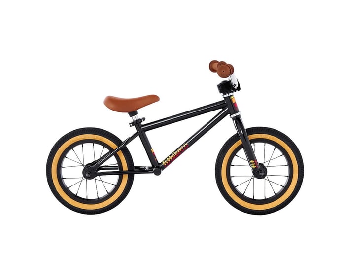 Fit Bike Co. "Misfit Balance" 2021 BMX Laufrad - 12 Zoll | Gloss Black