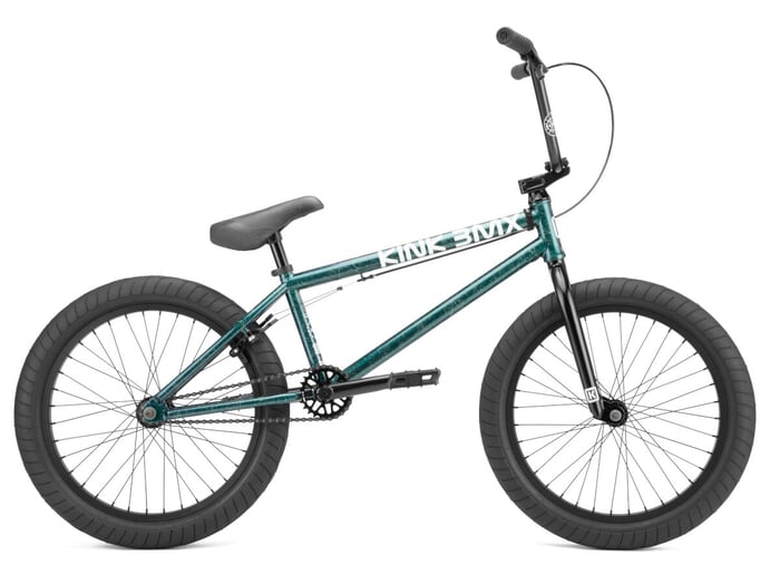 Kink Bikes "Launch" 2022 BMX Bike - Gloss Galaxy Green