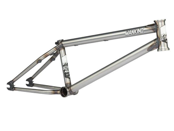 Mankind Bike Co. "Getaway 2.0" BMX Frame - Matte Raw