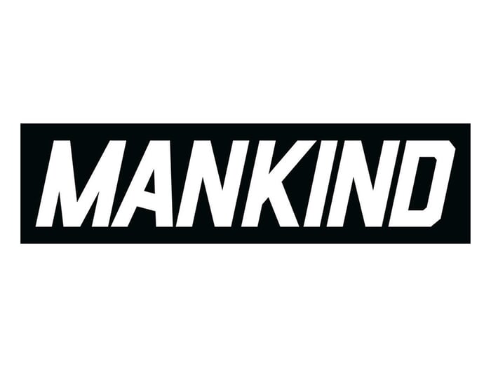Mankind Bike Co. "Script Ramp" Sticker - 45 cm x 12 cm