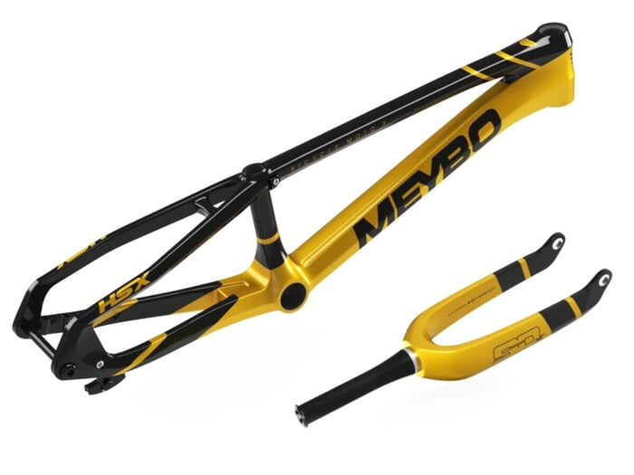 Meybo "HSX Carbon Pro 22" 2025 BMX Race Frame + Fork Set