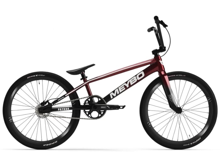 Meybo "Patron Cruiser Pro 22" 2025 BMX Race Cruiser Rad - 24 Zoll | Red/Black/White