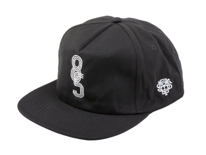 Odyssey BMX "Athens 5-Panel Snapback" Cap - Black/White
