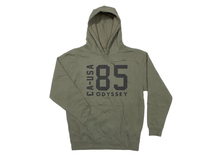 Odyssey BMX "Import" Hooded Pullover - Olive/Black