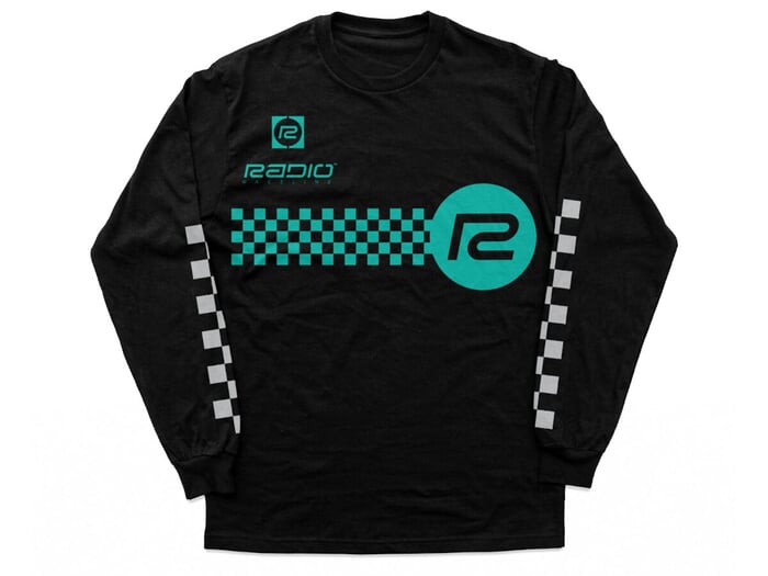 Radio Bikes "Checker" Longsleeve - Black