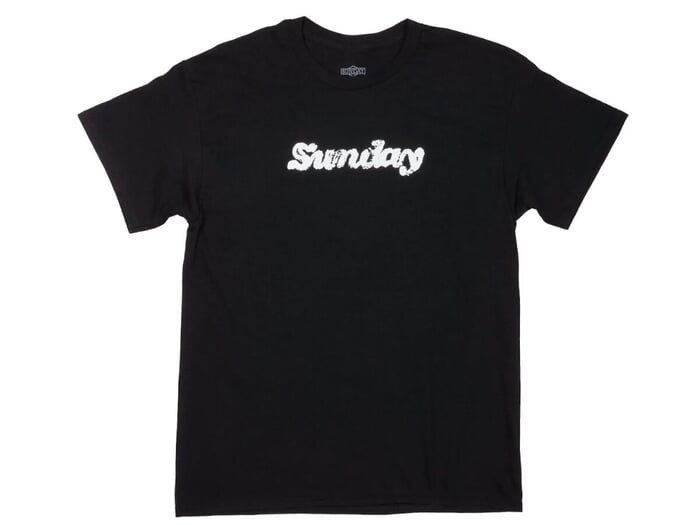 Sunday Bikes "Hard Print" T-Shirt - Black