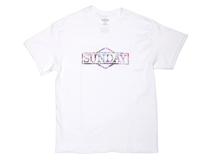 Sunday Bikes "Wallflower" T-Shirt - White