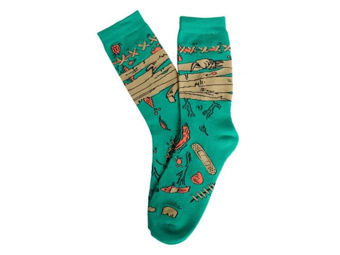 The Shadow Conspiracy "Zombie Crew" Socks