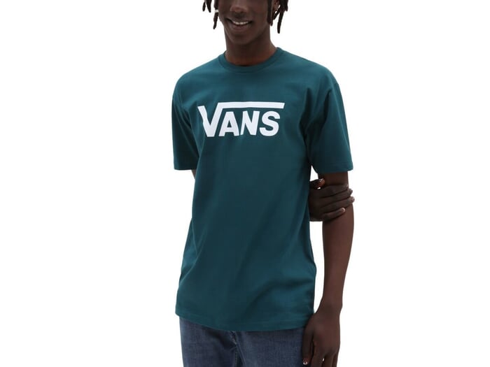 Vans "Classic" T-Shirt - Teal/White