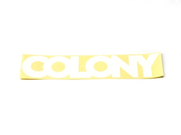 Colony "Car Window" Sticker