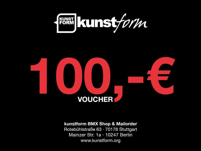 kunstform BMX Shop 100€ Voucher