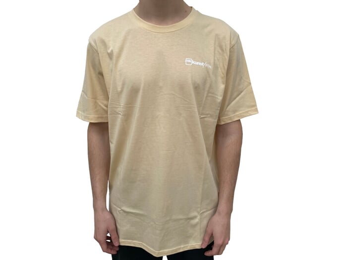 kunstform "Back Logo v2" T-Shirt - Creme