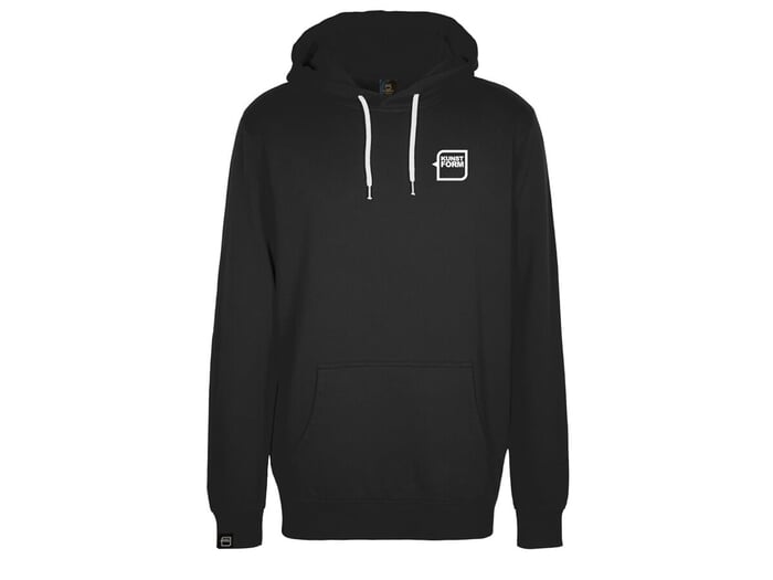 kunstform "Breast Logo" Hooded Pullover - Black