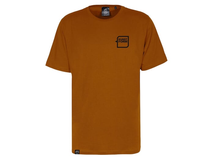 kunstform "Breast Logo" T-Shirt - Rust