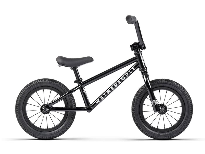 wethepeople "Prime 12" Balance" BMX Balance Bike - 12 Inch | Black