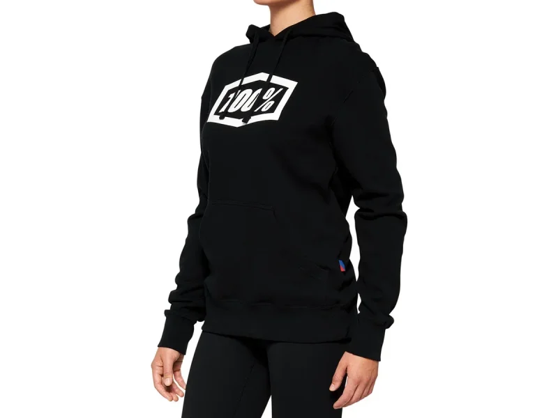 100 Percent "Icon Woman" Pullover - Black