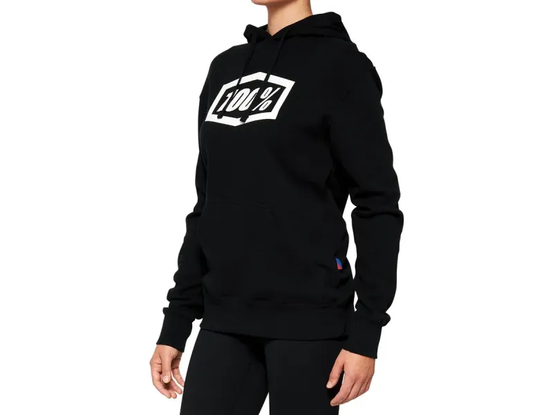 100 Percent "Icon Woman" Pullover - Black