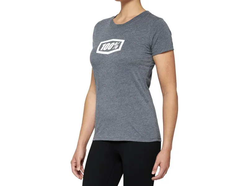 100 Percent "Icon Woman" T-Shirt - Grey Heather