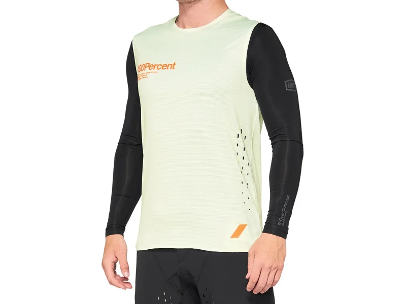 100 Percent "R-Core Concept" Jersey Longsleeve - Yellow/Black