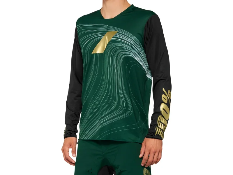 100 Percent "R-Core X LE" Jersey Longsleeve - Forest Green