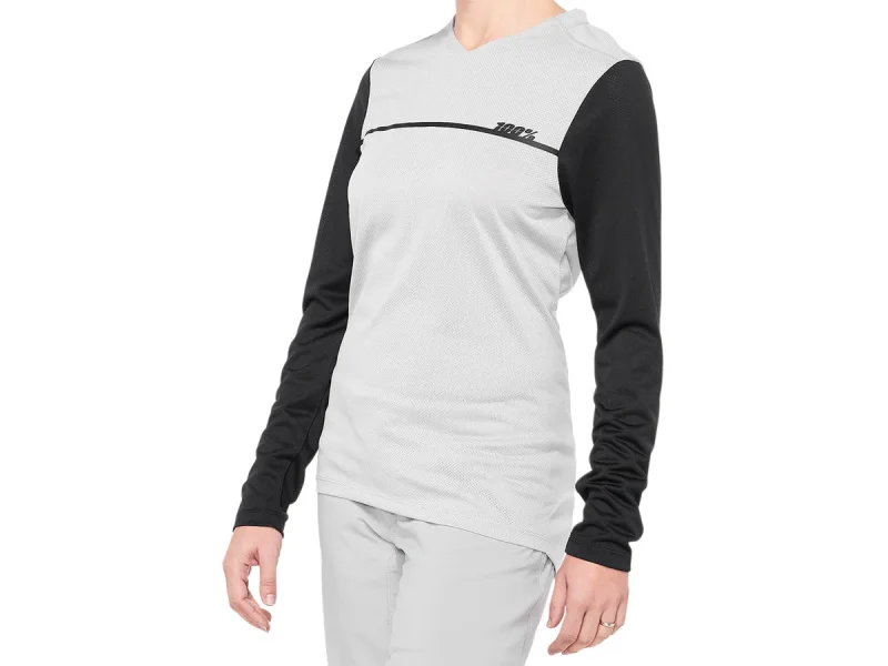 100 Percent "Ridecamp Jersey Women" Longsleeve - Grey/Black