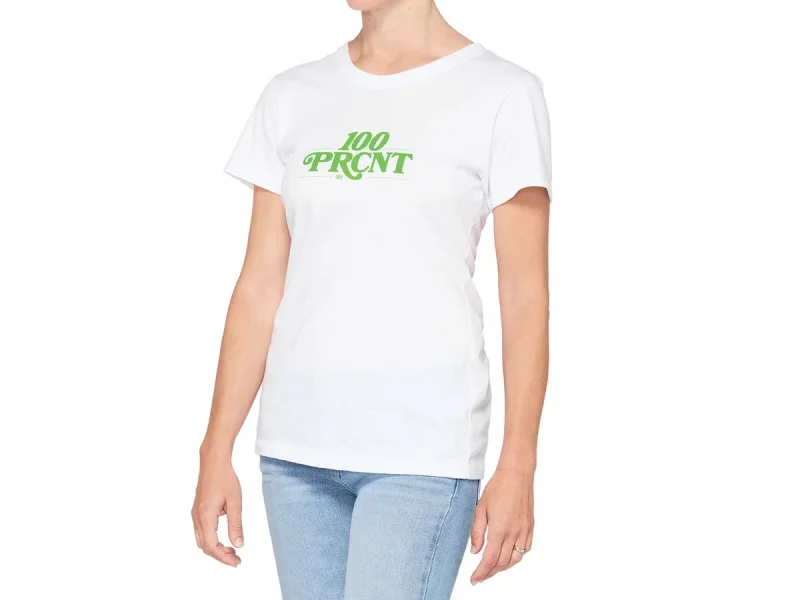 100 Percent "Searles Woman" T-Shirt - White
