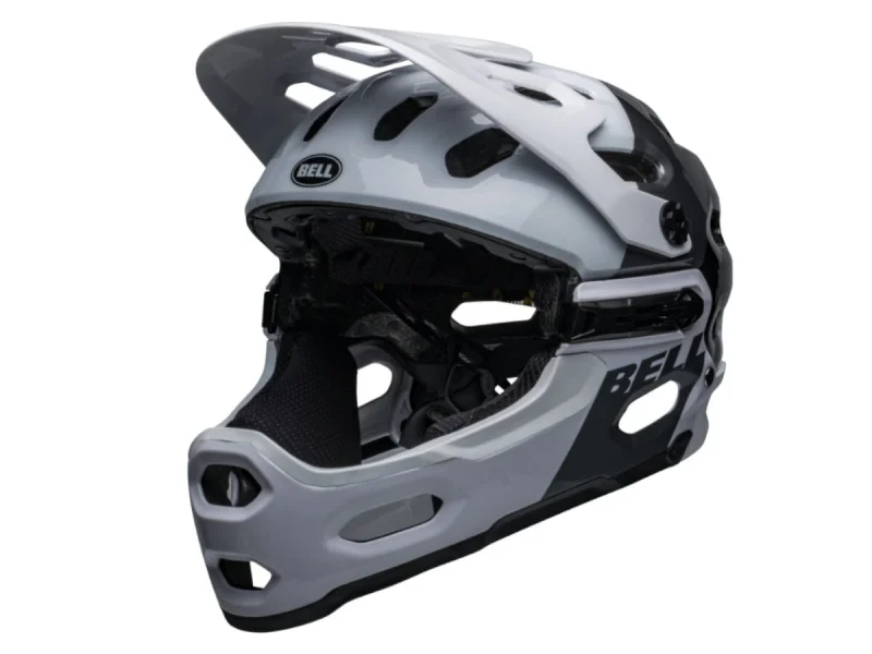 Bell "Super 3R MIPS" Fullface Helmet - Matte Black/Gray